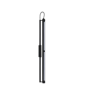 Lampada da parete a LED Levington Nera
