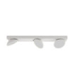 Castelio spotlight bar Plastic, steel, aluminum White