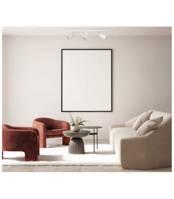 Selma Spotlight Bar Steel, White Aluminum