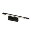 Lamiena Bathroom Mirror Light Plastic, Metal Alloy Black