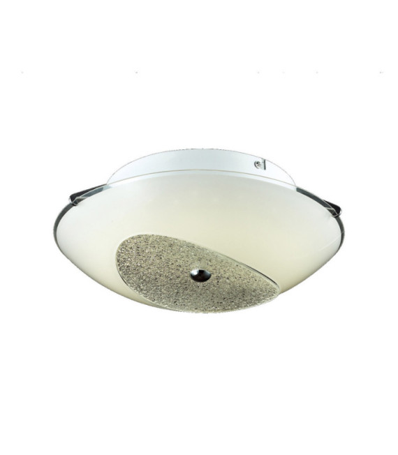 Delia LED ceiling light Metal alloy White