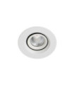 Downlight encastré Torres Aluminium Blanc