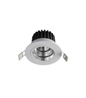 West Aluminum White Recessed Downlight
