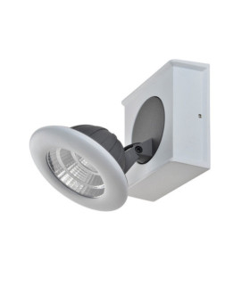 Catalina Foco Aluminio Blanco, Gris