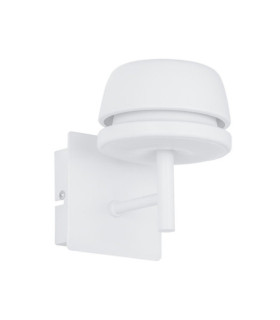 Lampada da soffitto Miranda in lega metallica bianca