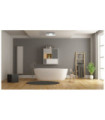 Flavio spotlight Metal alloy Chrome