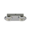 Aurore ceiling light Metal alloy Chrome