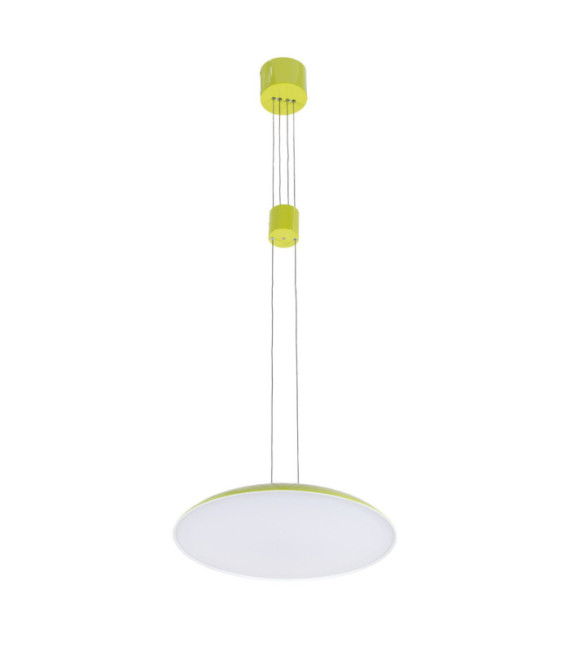 Visco Lámpara colgante LED Aleación de metal Negro, Verde