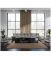 Spot Selma Acier,Aluminium Blanc