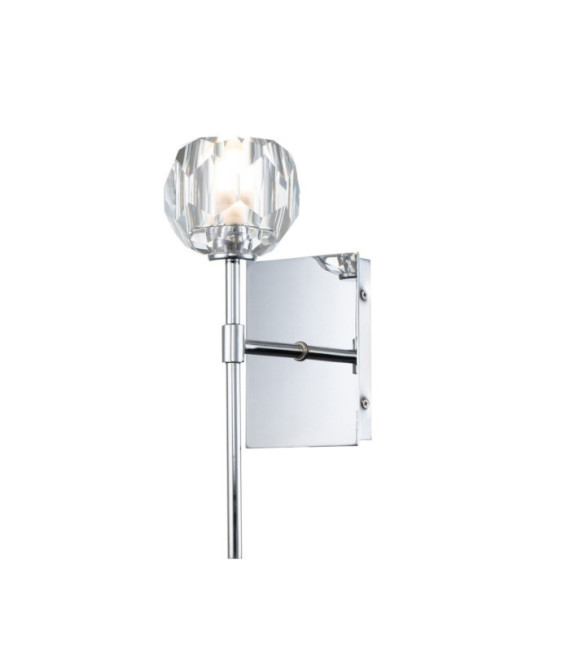 Applique murale Quoizel Acier,verre cristal K9 Chrome poli