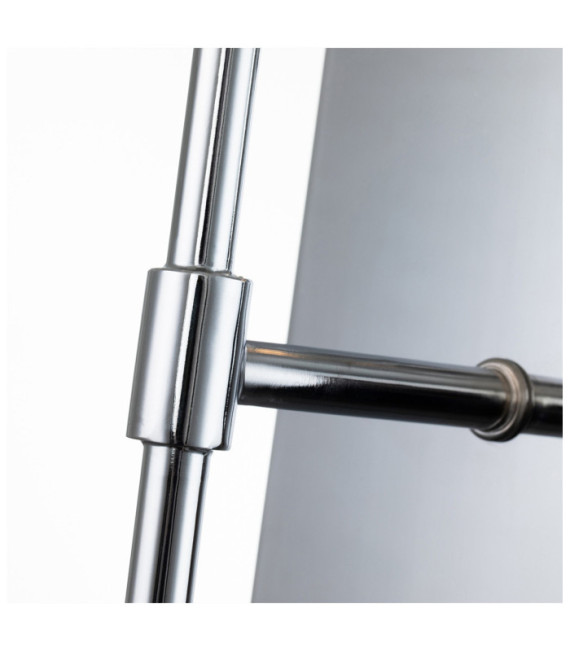 Quoizel wall light Steel, K9 crystal glass Polished chrome