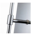 Quoizel wall light Steel, K9 crystal glass Polished chrome
