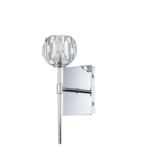 Applique murale Quoizel Acier,verre cristal K9 Chrome poli