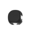 Porso exterior wall light Cast aluminum Sandblasted black