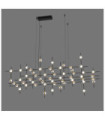 Suspension LED Provenza Noir,Or