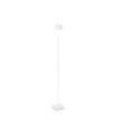 Pure White Metal Garden Bollard