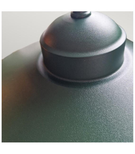 Klampenborg aplique exterior Acero inoxidable, vidrio transparente Para verde