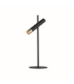 LED table lamp Cylinder Mild steel Gold, Sand Black