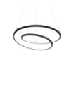 Suspension LED OZ Métal,Plastique Noir