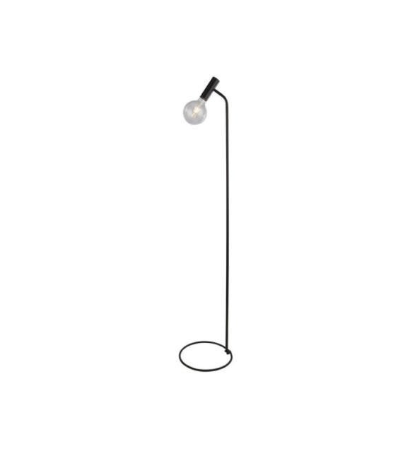 Dulwich Floor Lamp Mild Steel Matt Black