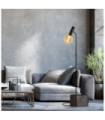 Dulwich Floor Lamp Mild Steel Matt Black