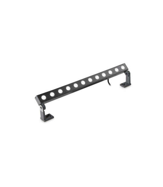 Außenstrahler Thor Metall, graues Aluminium