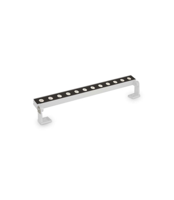 Außenstrahler Thor Metall, Weißaluminium