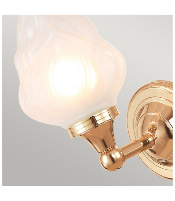 Austen aplique Vidrio, Aluminio Oro rosa