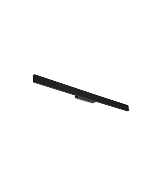 Außenwandleuchte Linea Metal, schwarzes Aluminium