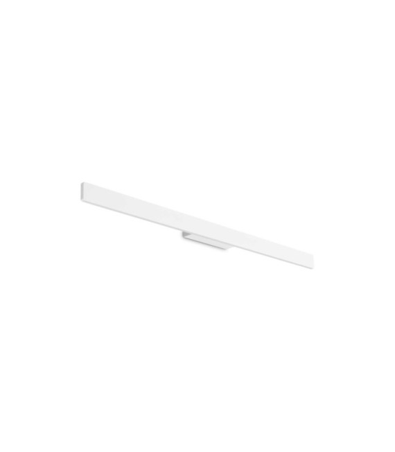 Außenwandleuchte Linea Metal, Weißaluminium