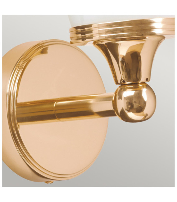 Eliot aplique Vidrio, Aluminio Oro rosa