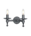 Warwick wall light Graphite black