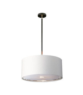 Balance pendant lamp Black steel shade