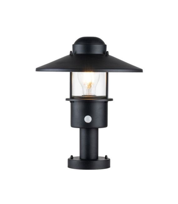 Klampenborg lámpara de pie para exterior Vidrio transparente, acero inoxidable 304 Negro
