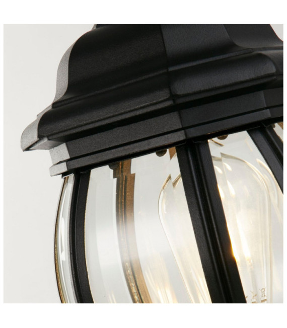 Outdoor floor lamp Bel Aluminum, Black glass