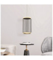 Circolo LED pendant light Aluminum, mild steel White, black sand