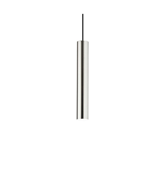 LED-Pendelleuchte im Nickel-Metall-Look