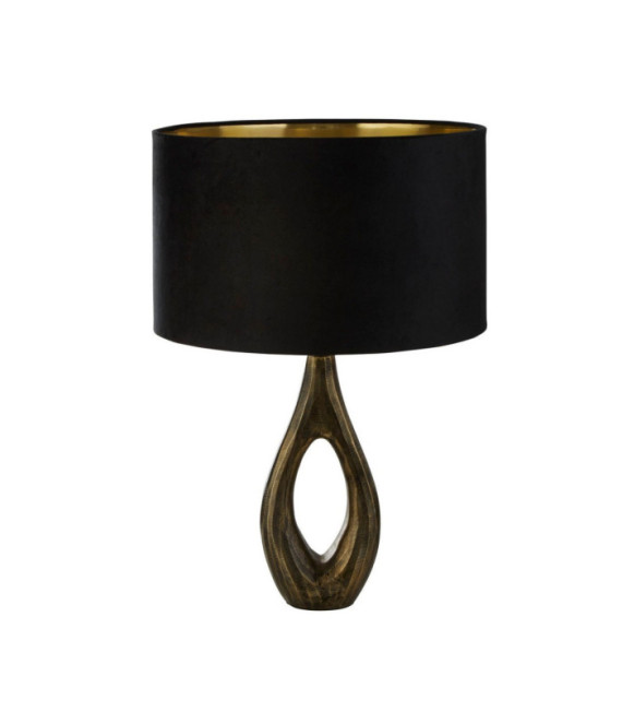 Lampada da tavolo Bucklow Ottone Ottone Anticato