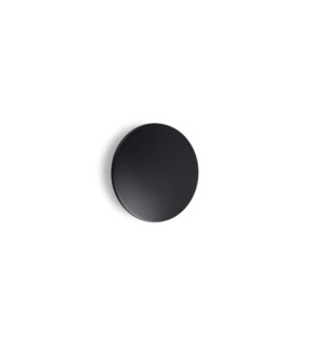 Aplique de exterior Punto de metal negro