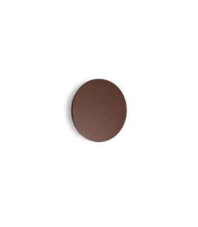 Außenwandleuchte Punto Metal Coffee Brown