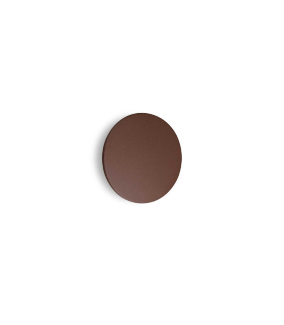 Outdoor wall light Punto Metal Coffee Brown