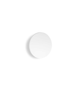 Lampada da parete per esterno Punto in metallo bianco