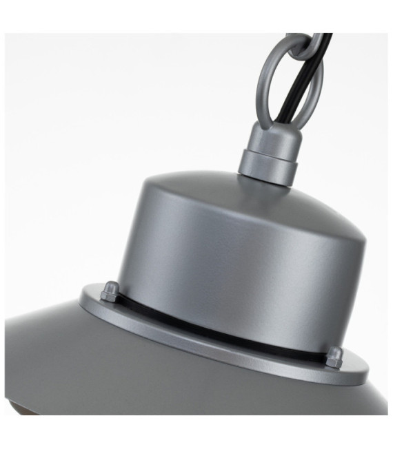 Copenhagen outdoor wall light Transparent glass, 304 stainless steel Silver