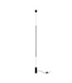 FILO LED pendant light Glass, Metal, Black PVC