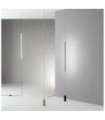 FILO LED pendant light Glass, Metal, Black PVC