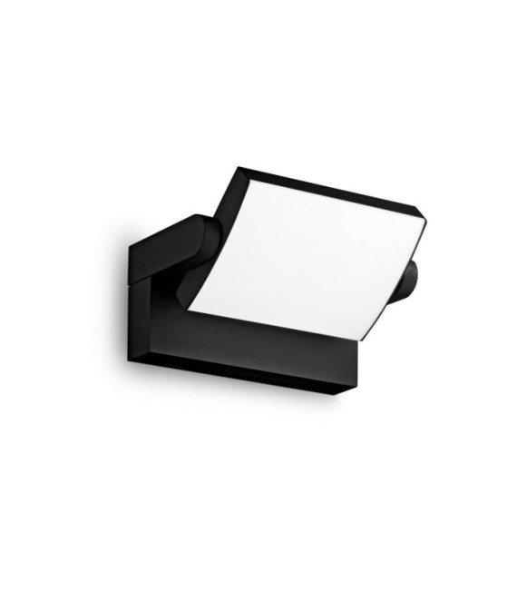 Lampada da parete per esterno SWIPE Metallo, Plastica Nera