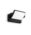 Outdoor wall light SWIPE Metal, Black Plastic