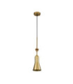 Suspension Etoile Résine,Acier Laiton vieilli, feuille d'or