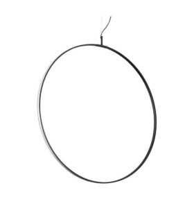 CIRCUS LED-Pendelleuchte aus Metall, schwarzem Kunststoff