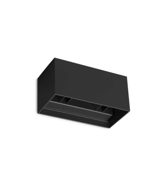Outdoor wall light Atom Metal Black